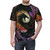 Cosmic dragon graphic on a high-quality t-shirt - men front