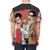 Majima Goro inspired AOP t-shirt with Yakuza game references - men back