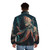 Puffer jacket featuring mythical sea creatures and enchanted animals - men back