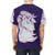 Majestic unicorn t-shirt with a retro, badass design for unicorn lovers - men back
