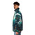 Puffer jacket featuring mythical sea creature design - men side left