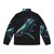 Mythical sea creature puffer jacket featuring enchanted, whimsical beasts - Back