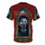 Classic Vampire Retro Horror Undead Monster T-shirt Design - Back