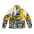Norwich City Football Club puffer jacket with canary graphic