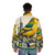 Norwich City Football Club puffer jacket with canary graphic - men back
