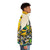 Norwich City Football Club puffer jacket with canary graphic - men side right