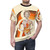 Slim Goodbody retro-inspired AOP t-shirt with 80s tv show fitness fanart design - men front