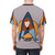 Artistic all-over-print t-shirt featuring the character Dr. Beverly Crusher from the popular science fiction TV series Star Trek: The Next Generation. - men back