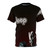 Psychedelic space rock graphic featuring an astronaut and the words "Sleep The Sciences" on a t-shirt
