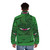 Shuma Gorath Marvel Puffer Jacket with Cosmic Horror Inspired Design - men back