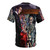 Dorian Gray T-shirt featuring a haunting portrait design - Back