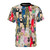 Vibrant pop art-inspired t-shirt with a modern graphic design featuring the iconic Madonna