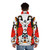 Shobijin Mothra inspired puffer jacket featuring insect and kaiju design elements - men back