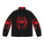 Miles Morales Spider-Man Logo Puffer Jacket