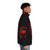 Miles Morales Spider-Man Logo Puffer Jacket - men side right
