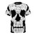 Graphic t-shirt featuring a bold, edgy skull design with playful kittens