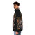 Retro LOTR Legolas Puffer Jacket inspired by Orlando Bloom's character - men side left