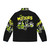 Meteors puffer jacket with punk, rockabilly, and psychobilly inspired design - Back