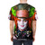 Mad Hatter Inspired T-shirt Design Featuring Alice in Wonderland Characters - men back