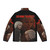 Shin Hati Star Wars Puffer Jacket with Ahsoka, Darth Vader, and Baby Yoda designs - Back