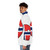 Norway Countryball Puffer Jacket with Norwegian Flag and Globe - men side left