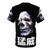 Skeletor Inspired Japanese-Style Graphic T-Shirt - Back