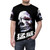 Skeletor Inspired Japanese-Style Graphic T-Shirt - men front