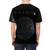 Vibrant t-shirt with a graphic design showcasing the Doppler effect, a fundamental concept in physics. - men back