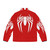 Sharp Spider Logo Puffer Jacket with Spider Design - Back