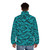 Sharks puffer jacket with camouflage pattern and tactical design - men back
