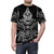 Mixed martial arts t-shirt with Garuda tattoo inspired design - men front