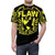 Divided We Fall Flaw political t-shirt design with bold, rebellious graphic - men front
