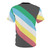 Disability Pride Flag T-Shirt featuring a colorful disability pride flag design - Back