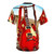 Vintage abstract t-shirt design featuring a melted guitar in a surreal desert landscape - Back
