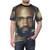 Death Grips MC Ride Face AOP T-Shirt, Experimental Hip Hop Inspired Graphic Tee - men front