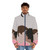 Young Royals Season 3 "Kiss Hi Hi" Prince Wilhelm and Simon Eriksson inspired puffer jacket - men front