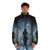 The Vvitch Dark Puffer Jacket featuring occult and horror movie inspired design - men front