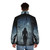 The Vvitch Dark Puffer Jacket featuring occult and horror movie inspired design - men back