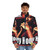 King Larry Hoover branded puffer jacket in a stylish and warm design - men front