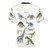 Dinosaur t-shirt with a chart-style illustration of prehistoric animals - Back