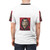 Artistic mask T-shirt with The Paper House characters and Dali imagery - men back