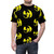 Silhouette of a majestic yellow dragon, a mythical and legendary creature, printed on a high-quality t-shirt. - men front