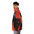 Kaen Ziyoou Vachi Japanese Punk Rock Puffer Jacket - men side left