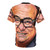 Danny Devito portrait t-shirt for fans of It's Always Sunny in Philadelphia - Back