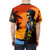 Colorful AOP t-shirt with a beach design inspired by Mexican artist Luis Miguel - men back