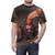 Colorful AOP t-shirt featuring a shrimp character from the Smiling Friends cartoon - men front