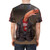 Colorful AOP t-shirt featuring a shrimp character from the Smiling Friends cartoon - men back