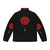 Seven Samurai Puffer Jacket featuring Akira Kurosawa inspired warrior design - Back