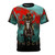 Stylized Shogun-inspired t-shirt design featuring key elements from the iconic historical drama