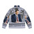 Norm Macdonald wearing a puffer jacket on SNL's Weekend Update desk - Back